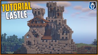 Minecraft How To Make a Awesome Medieval Castle (Tutorial)