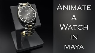 Rigging a Watch in Maya