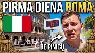 Turistas be pinigų | ITALIJA | #18 Vlogas
