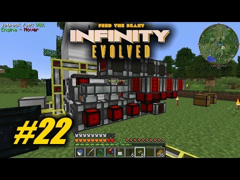 Fett Strom produzieren 🔌⚡ || FTB Infinity Evolved #22