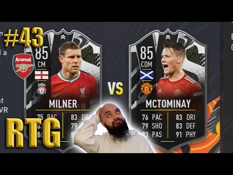 SHOWDOWN MILNER OR MCTOMINAY? | ARSENAL ROAD TO GLORY EP. 43 | FIFA 21 ULTIMATE TEAM