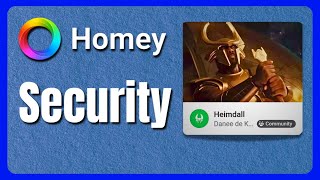 Setting Up Home Security Surveillance on the Homey Pro Hub