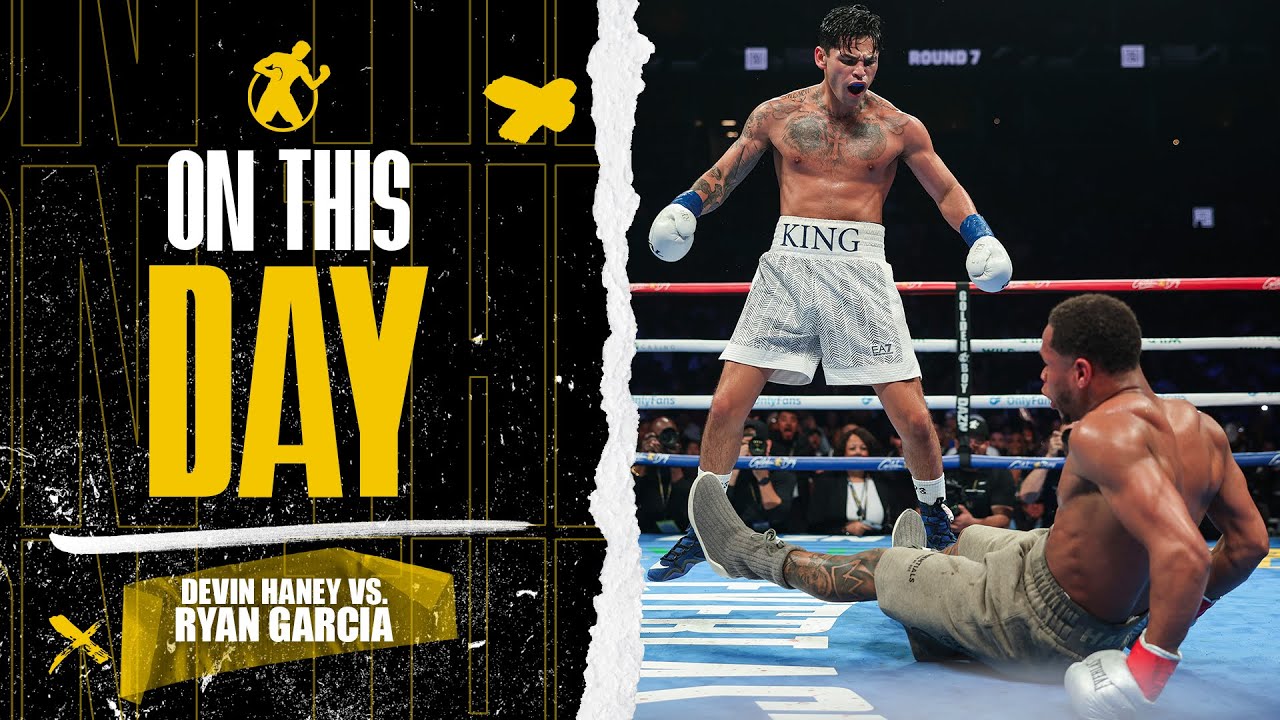 OTD | Devin Haney vs. Ryan Garcia...IT WON'T BE ERASED FROM HISTORY!