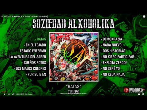 SOZIEDAD ALKOHOLIKA "Ratas" (Álbum completo)