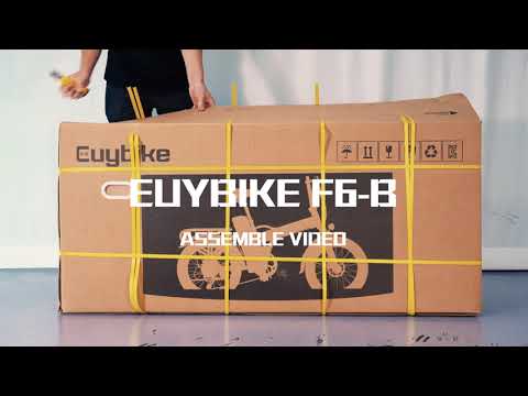 Euybike F6-B Electric Bike Unboxing & Assembly Guide