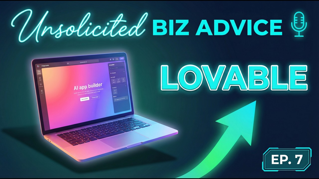 Lovable - Can They Last? — Unsolicited Biz Advice — recorded at Film Büro Video Studio Lisbon