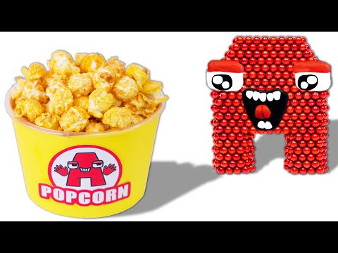 Magnet Alphabet Lore: Small Popcorn Factory of A