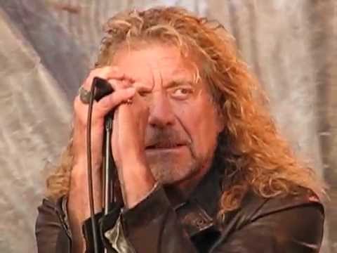 Robert Plant and the Band of Joy playing 