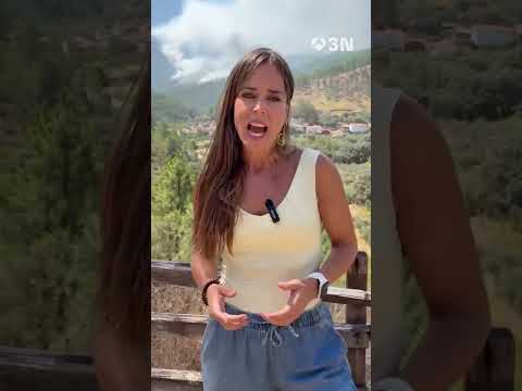 🔥 El incendio de Las Hurdes ha calcinado 2 200 hectáreas y continúa activo en nivel dos