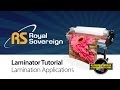 Ламинатор Royal Sovereign RSC 1401CLTW 20190 - відео