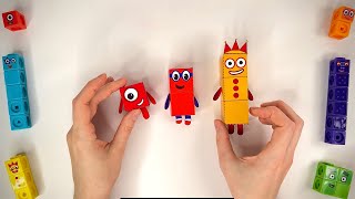 DIY NUMBERBLOCKS Learn Numbers for kids - Custom Set Educational Videos for Toddlers Learn Fun Toy!