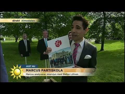 Marcus partiskola - direkt från Almedalen - Nyhetsmorgon (TV4)