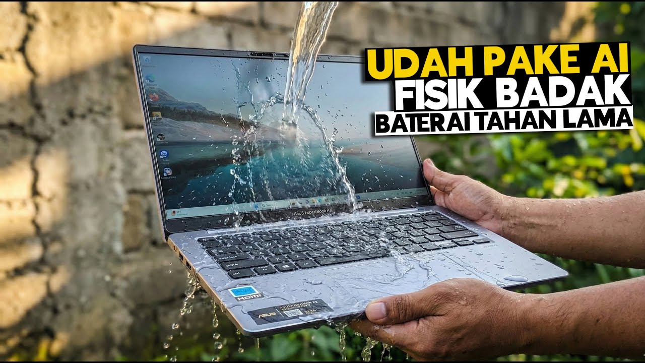 COBAIN Laptop AI Pertama Yang Tahan Disiksa - Baterai Tahan Lamaaa!!! Asus Expertbook PM3 (3406)