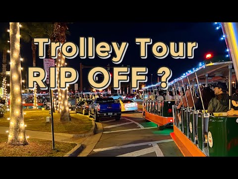 Why You Should Think Twice Before Riding The Nights Of Lights Trolley Tour In St. Augustine, Florida