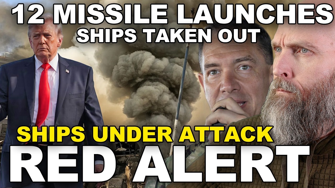 ⚠️RED ALERT⚠️SHIPS UNDER ATTACK⚠️PROJECT FREEDOM ENGAGED⚠️12 MISSILES LAUNCHED⚠️DRONES⚠️BLACKOUT⚠️