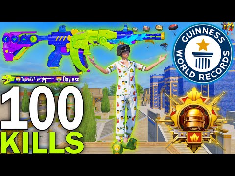 100 KILLS!!🔥 SUPER AGGRESSIVE RUSH GAMEPLAY With BEST OUTFIT😍 PUBG MOBILE- BGMI