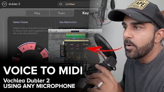Convert VOICE to MIDI - Reggaeton Beat using Dubler 2