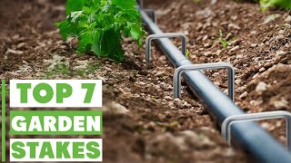 Best Garden Stakes: Secure Your Plants & Fabrics Easily