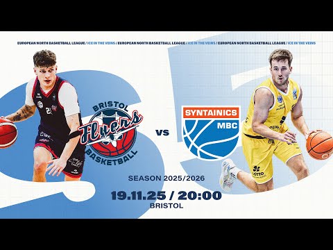 Bristol Flyers v SYNTAINICS MBC | Nov 19, 2025, 8:00 PM | ENBLeague 2025/26