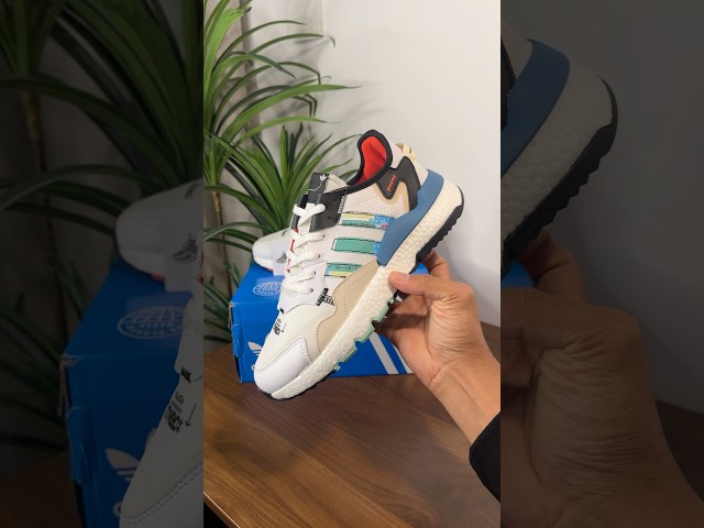 Adidas Nite Jogger White Black Sneakers