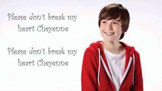 Cheyenne - Greyson Chance - Lyrics on Screen