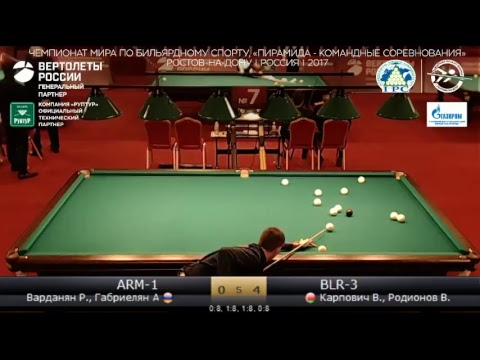 CM2017 ARM-1 (Варданян Р., Габриелян А.) - BLR-3 (Карпович В., Родионов В.)