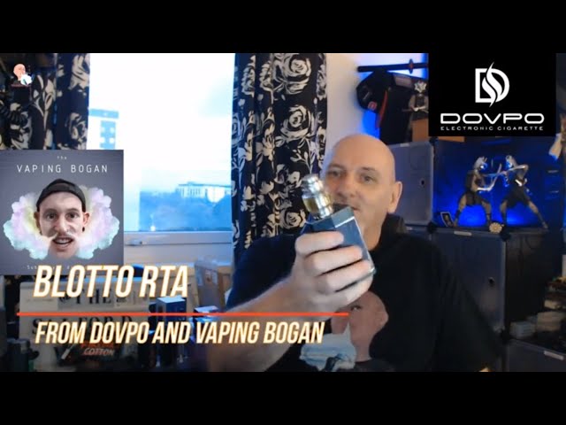 Blotto RTA from Dovpo and Vaping Bogan review and tutorial