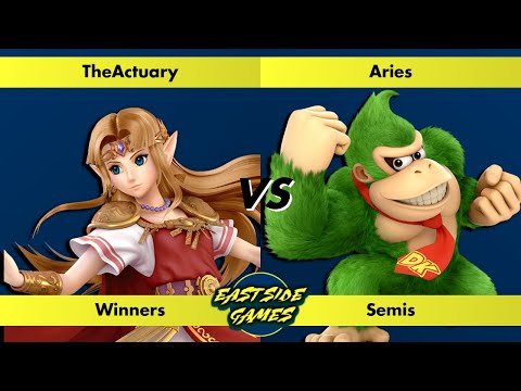 ESG Smash Ultimate Weekly #106 - TheActuary (Zelda) vs Aries (DK) Winners Semis