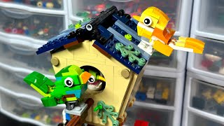 Finishing The LEGO Creator Bird House by brickitect