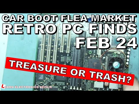 Learn Electronics Repair 6 CAR BOOTY 22 MARCH 2021