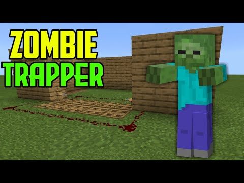 How to make zombie trap in Minecraft || Trap For Zombie in Minecraft || Minecraft Me Zombie Trap