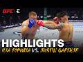 ILIA TOPURIA JUSTIN GAETHJE Highlights UFC Freedom 250 White House Main Event