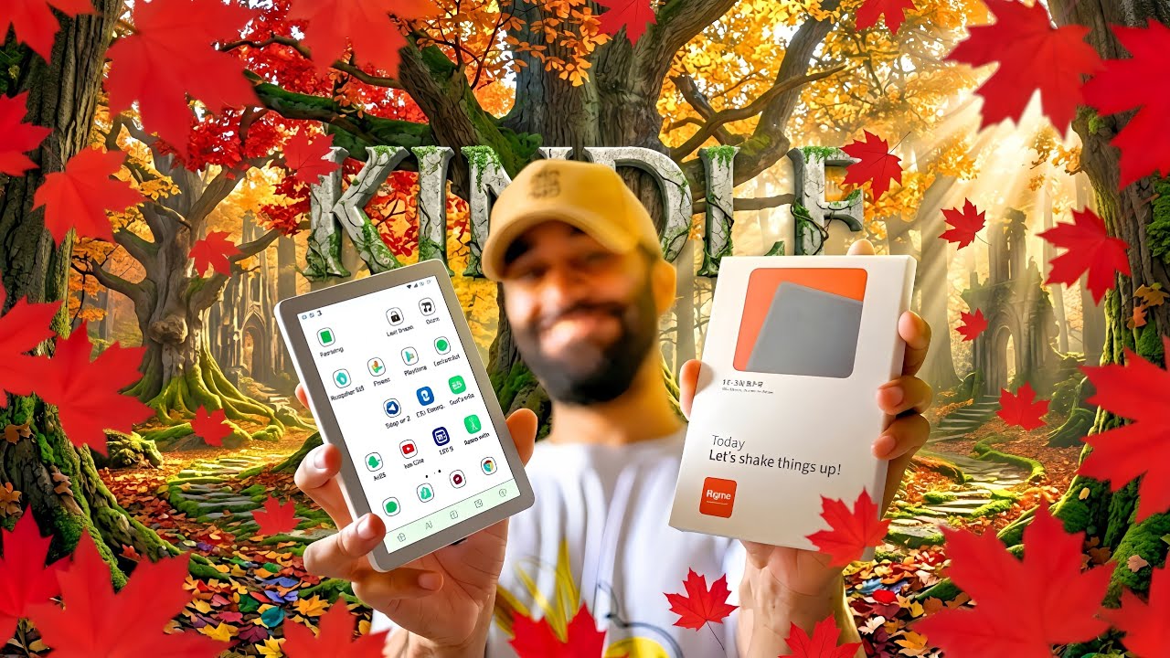 ✹LOUCURA! BOTARAM ANDROID 14 no KINDLE O Bigme HiBreak B6 é INCRÍVEL! 👽🔥