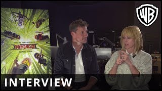 The LEGO Ninjago Movie - Kate Garraway and Ben Shephard interview - Official Warner Bros. UK video