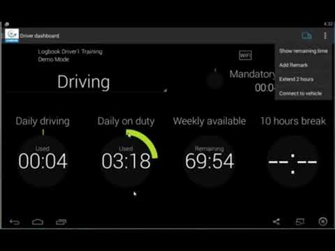 Fleetmatics Driver Logbook