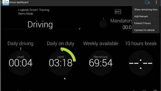 Fleetmatics driver logbook