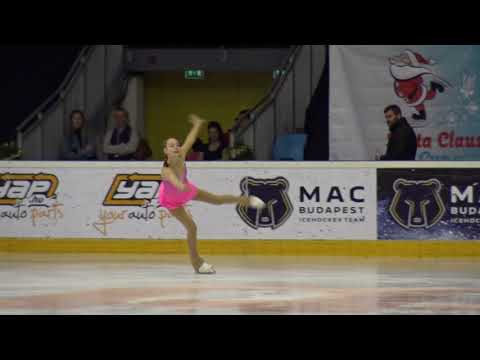 2017 Santa Claus Cup: Lilien NIKULASIN(HUN) - FS BASIC NOVICE A1 GIRLS, Free skating