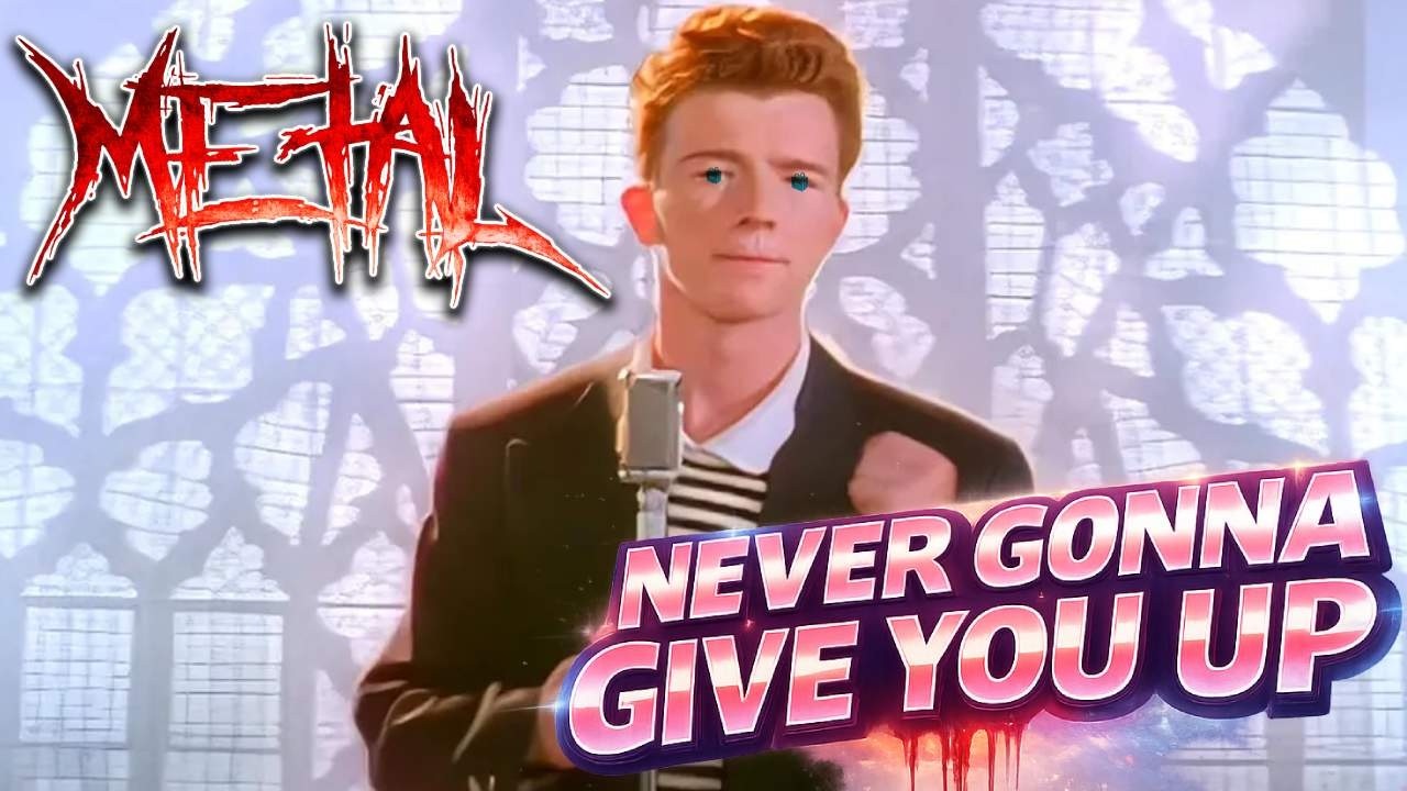 Rick Astley - Never Gonna Give You Up 【Intense Symphonic Metal Cover】