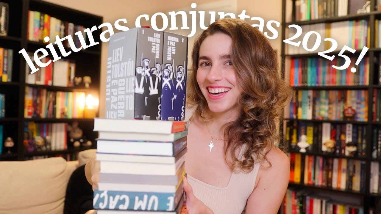 leituras conjuntas de 2025! // Tolstói, Saramago, prêmio Nobel e mais 📚