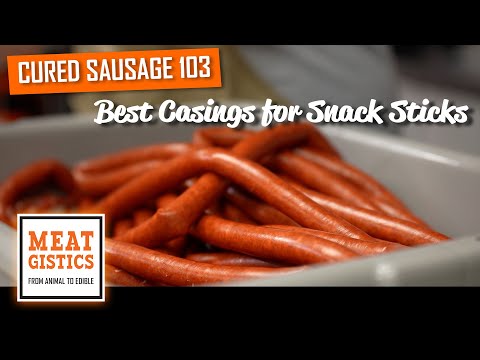 Beste Hüllen für Snacksticks - Rohwurst 103