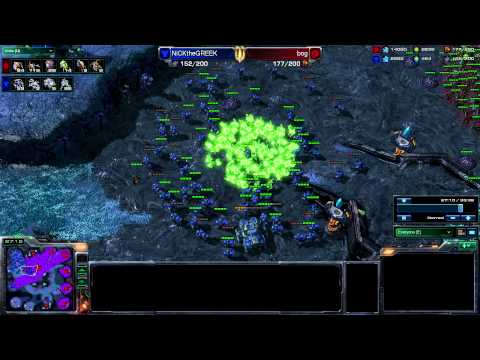 4 banelings vs 48 marines