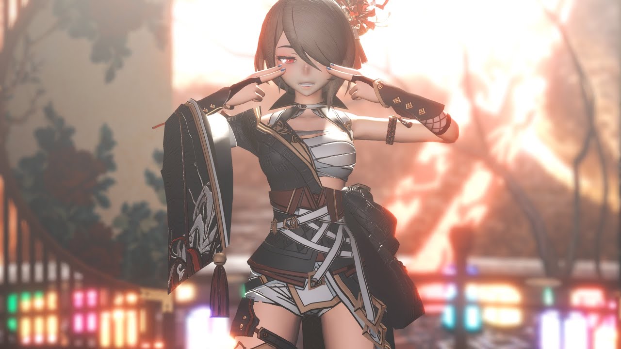 【崩壊3rd/MMD】Odd Eye（リタ　緋夜の花）