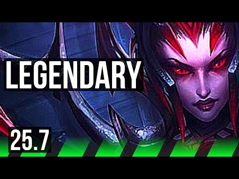 ELISE vs OLAF (JGL) | Legendary | KR Master | 25.7