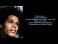 Fistful of Tears by Maxwell (Lyrics)