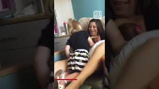 Big sister learns the truth about breast feeding