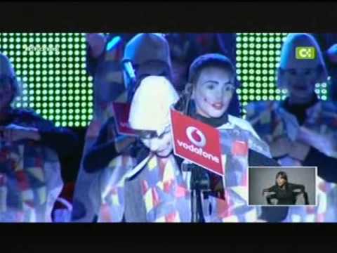 MURGA LOS DISTRAIDOS 2014 - HOMENAJE CON BOMBIN Y BASTÓN DE CAÑA - DESPEDIDA