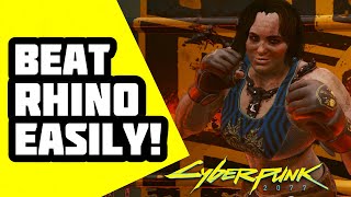 Cyberpunk 2077 - How to EASILY WIN Beat on the Brat: Rancho Coronado (Rhino - Fair &amp; Dirty Methods)