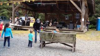 Stumpf Fiddle in Alaska ---   Tom Lenny playing at Fair Weather Days In Yakutat, Alaska