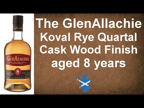 The GlenAllachie Koval Rye Wood Finish aged 8 years Review #274 from WhiskyJason
