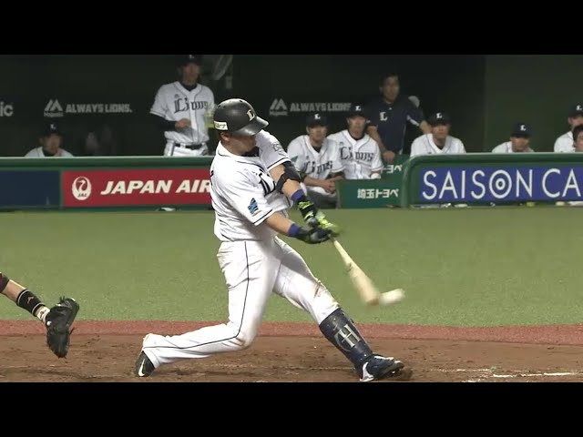【5回裏】ライオンズ・浅村 バットの先で捉えレフトへ運ぶタイムリー!! 2016/9/9 L-M